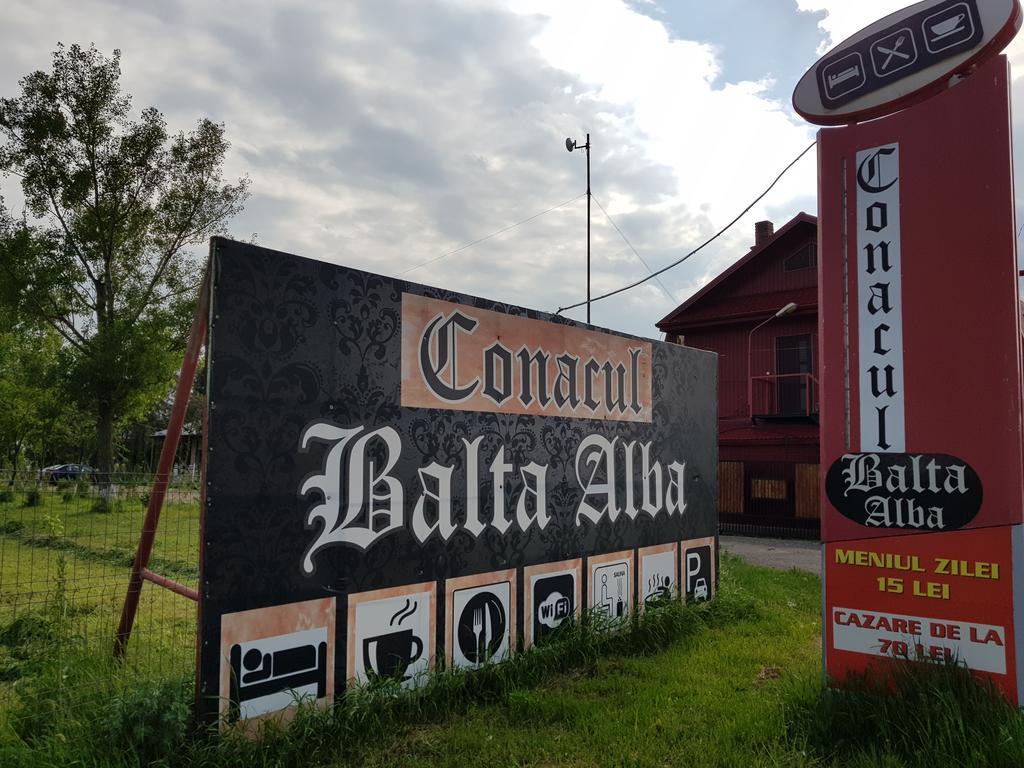 ホテル Conacul Balta Albă エクステリア 写真